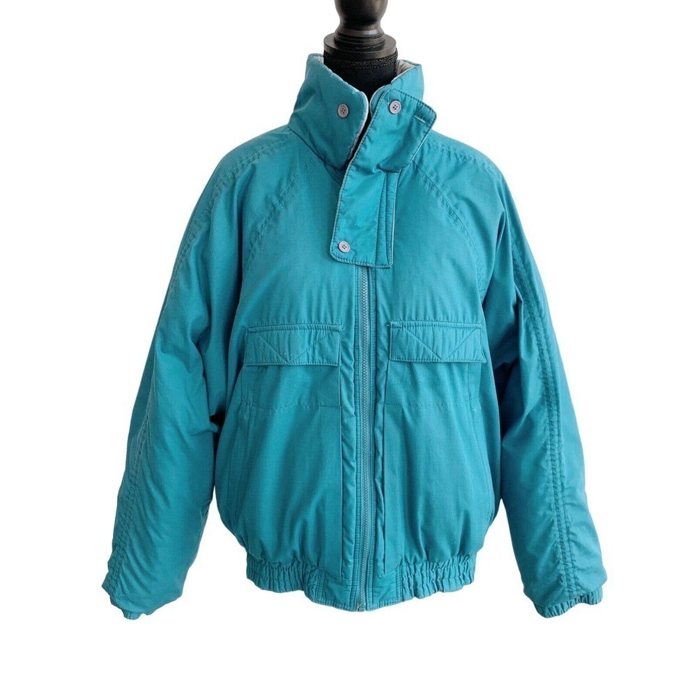 Vintage Expressions Puffer Jacket Coat Size Large 42 44 Made in Taiwan